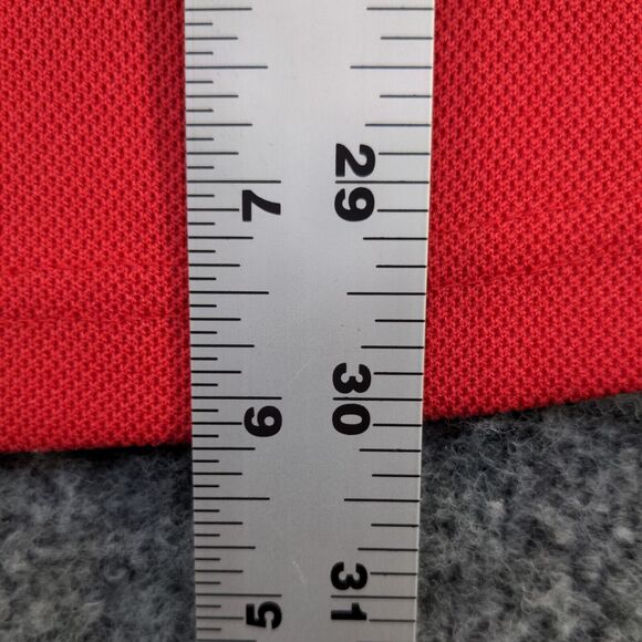 BRG Golf Men's Target Chip Ganassi Racing Polo Shirt Red Large Dry Tech - Picture 15 of 16